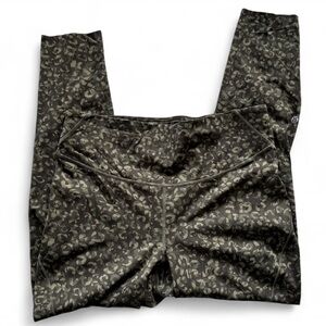 Lululemon Base Pace HR Tight 28” Camo Green Twill Multi NWT Size 12